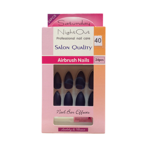 Unghie finte stiletto corto - finte,