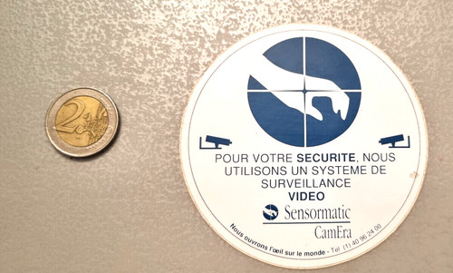 Autocollant surveillance - ,