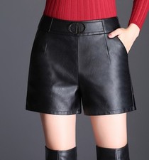 Pantaloncini Donna Simil Pelle