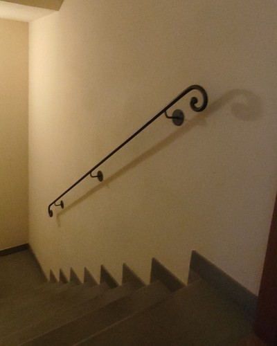 Corrimano ferro battuto - in,