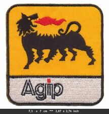 Toppa AGIP toppa toppe racing racing motorsport oil benzina Italy