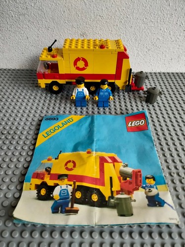 Lego 6693 refuse collection - lego,