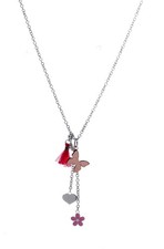 Nomination Collana Adorable Ed. Joy In Acciaio Con Smalto (Pendenti) Farfalla Or