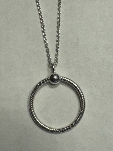 Collana con ciondolo cerchio - collana,