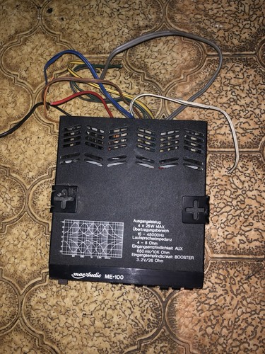 Macaudio 100 amplificatore - macaudio, me-100
