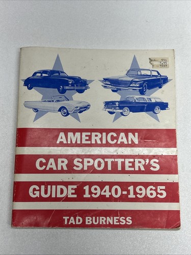 American car spotter guide - american, spotter's