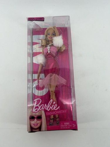 Barbie fashionistas glam doll - barbie,
