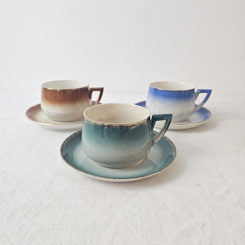 Tasses chocolat faïence - chocolat,