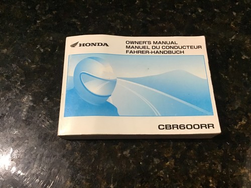 Honda cbr600rr 2002 manuale - honda,