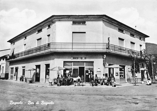 83b cartolina bagnolo - cartolina, bar