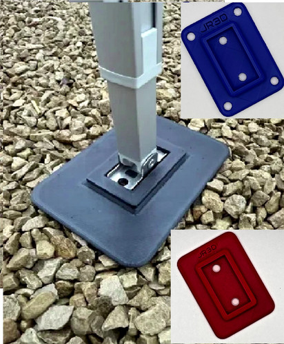 Piastre piedini tenda camper - piastre,