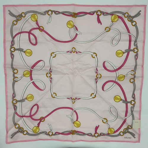 Sciarpa fazzoletto celine rosa - fazzoletto,