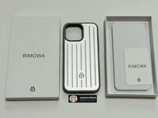 Rimowa Custodia Iphone Alluminio per Iphone 16 PRO Argento ⭐️VENDITORE USA ⭐
