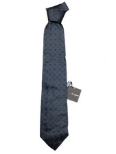 dg cravatta uomo grigia a