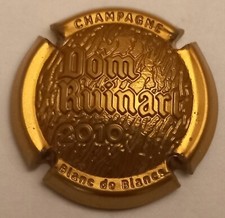 BELLE CAPSULE CHAMPAGNE DOM RUINART ESTAMPES BLANC CE BLANC 2010 REF N°69b NEWS