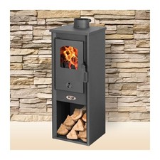 STUFA LEGNA  5.3 KW BERNA LUX S ANTRACITE- 1,0 pz