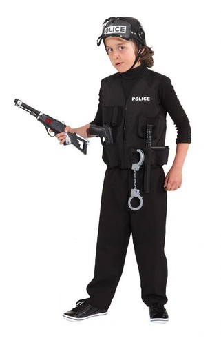 Poliziotto polizia swat gilet - poliziotto,