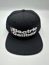 Cappello Berretto Snapback Elettrico Logo Callboy Nero Musica Uomo Adulto Cotone Taglia Unica