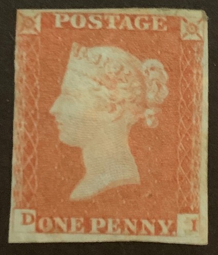 1841 mint rosso 1d - qv,