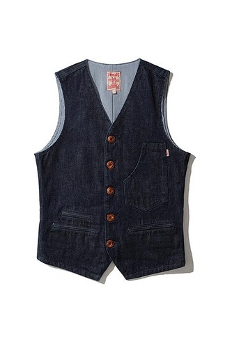Gilet jeans uomo inglese - , denim