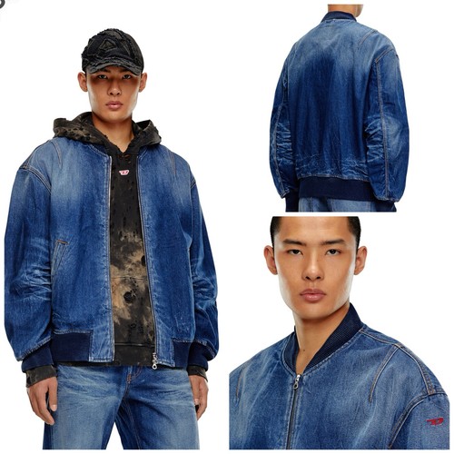 Giacca bomber jeans diesel - giacca,