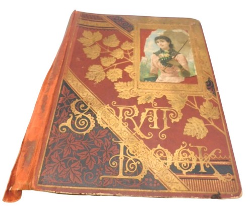 Album ritagli vittoriano - album,