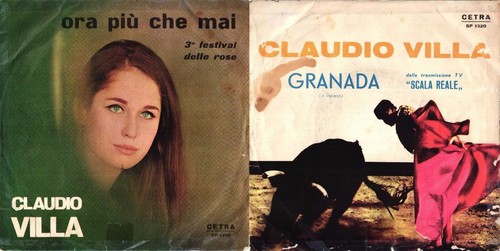 Disco giri claudio - , villa
