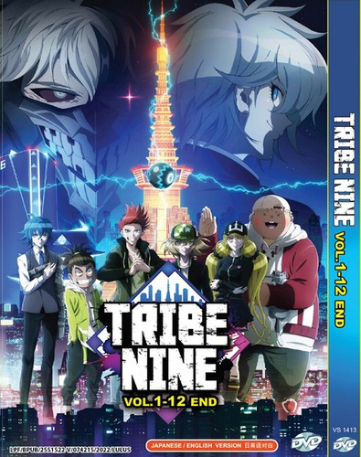 Anime dvd tribe nine - anime, dvd~tribe