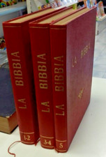 la bibbia - 3 volumi - collana