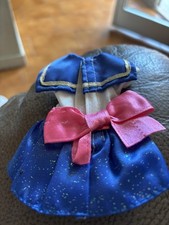 Costume Vestito Vestiti Guanti Sailor Moon Bambole Bambola Anni 90