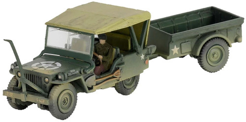 Jeep willys 4x4 con rimorchio - willys,