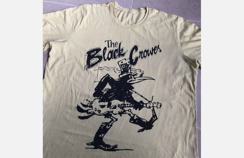 Shirt the black - the, crowes