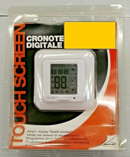 Cronotermostato touch screen - cronotermostato,