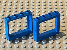 2 x Fenetre LEGO TRAIN blue