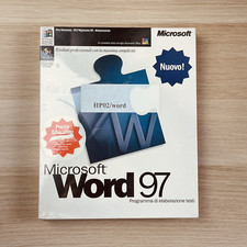 Microsoft Word 97 Software PC