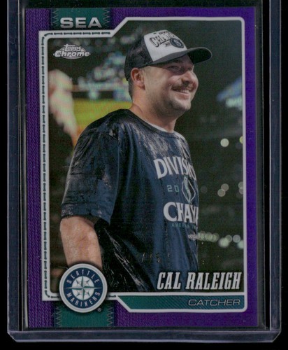 2026 topps chrome cal raleigh - chrome,