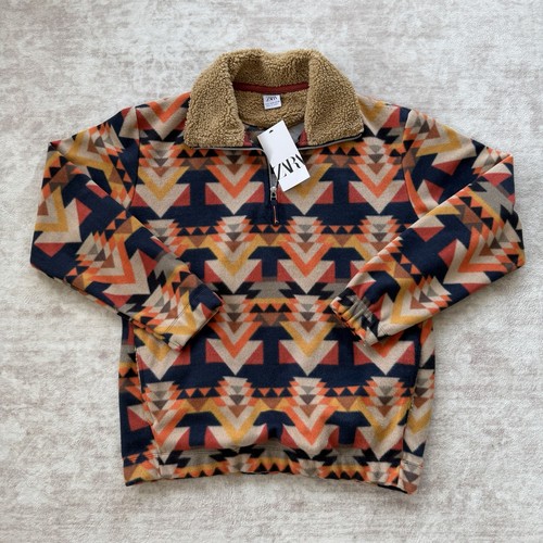 Zara giacca pile - giacca, aztec
