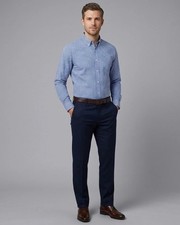 Camicia elegante gingham blu - camicia,