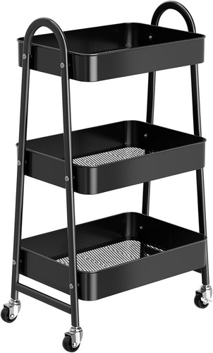 Carrello multiuso metallo 3 - metallo,