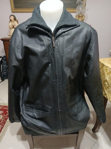 Giacca cappotto uomo pelle - giacca, di