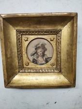 cornice antica in legno dorato