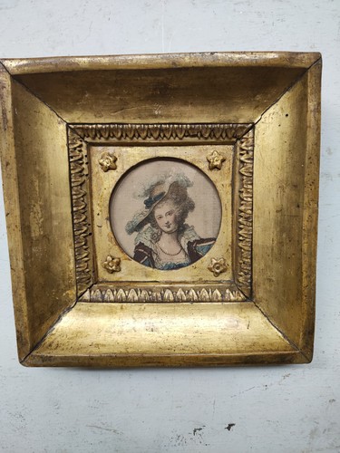 Cornice antica legno dorato - cornice,
