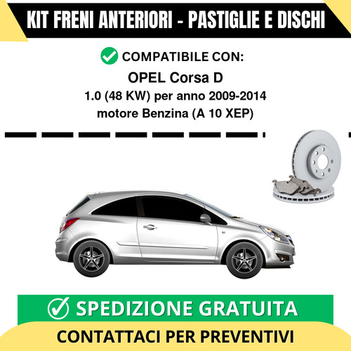 Kit freni anteriori - freni,