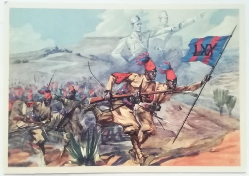 Cartolina lxx battaglione - cartolina,