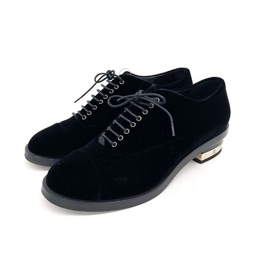 Chanel mocassins velours - en,
