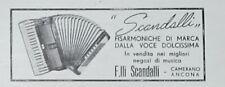 "SCANDALLI" , FISARMONICHE DI