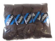 MATASSE LANA/ACRILICO MARRONE