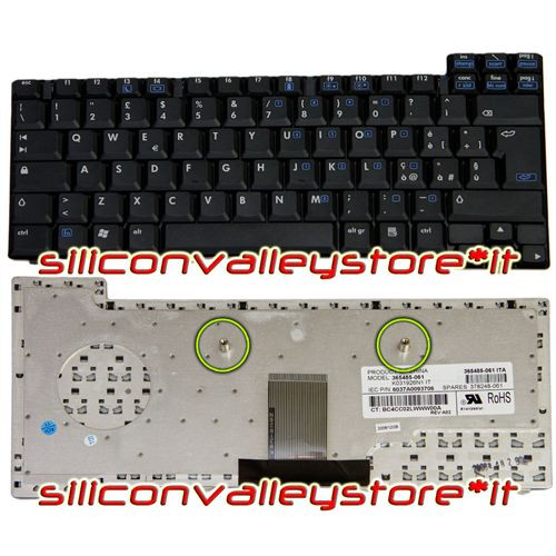 Tastiera ita nero per hp - -,