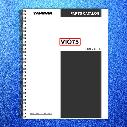 Yanmar vio75 excavator parts - yanmar,