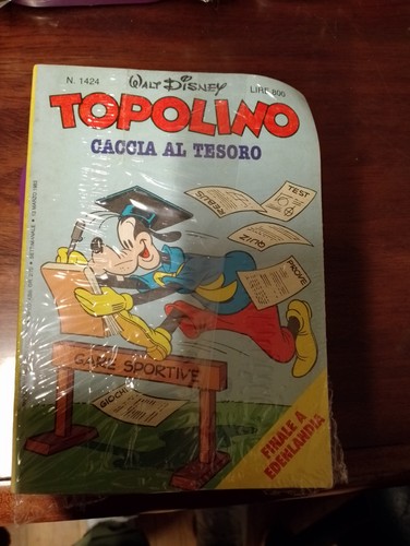 Topolino 1424 con gadget - topolino,